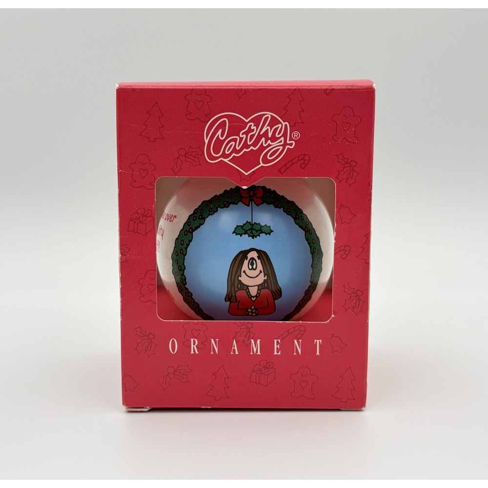 Vintage 1993 Cathy Hallmark Ornament May Hope Take Over Where Reality Leaves Off